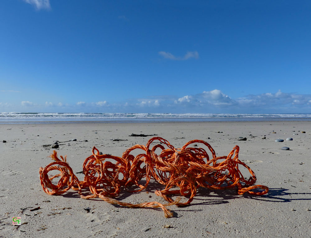 Ein Tau auf dem Plage