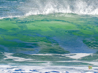 Wellen am Plage von St. Tugen