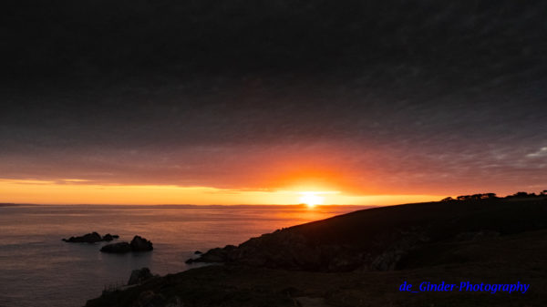 Sonnenaufgang über der Baie d'Douarnenenz