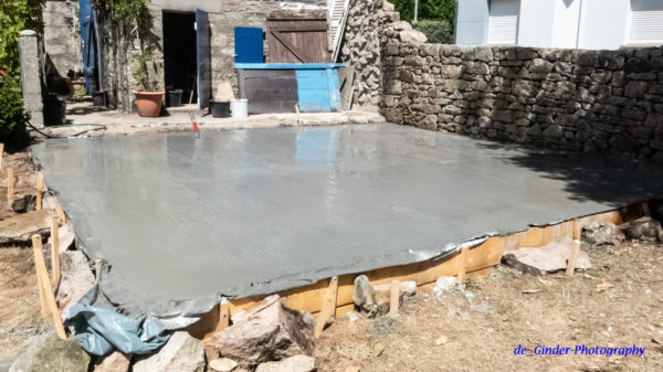Beton-Platte