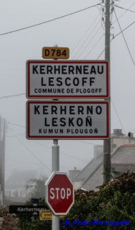 Straßenschild von Lescoff