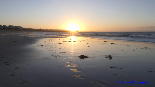 Sonnenaufgang in der Bucht von Audierne