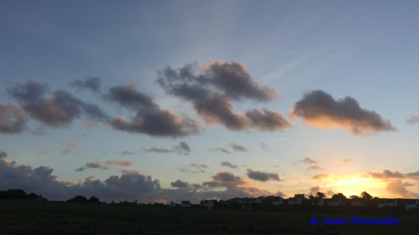 Sonnenaufgang über der Baie d'Audierne