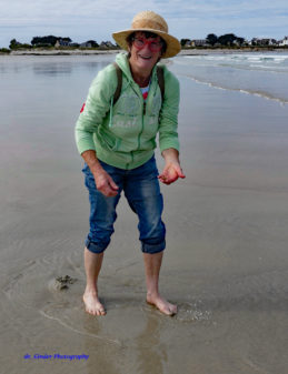 Inge mit Beute