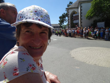Inge ist live bei der Tour de France dabei