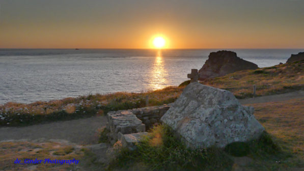 Sonnenuntergang auf La Pointe du Van 