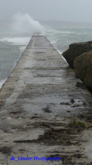 Tempête Armand bei Audierne