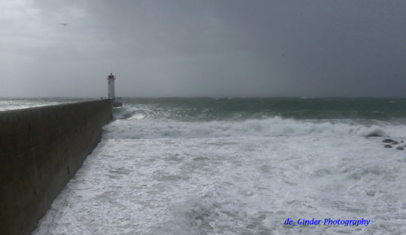 Tempête Armand bei Audierne